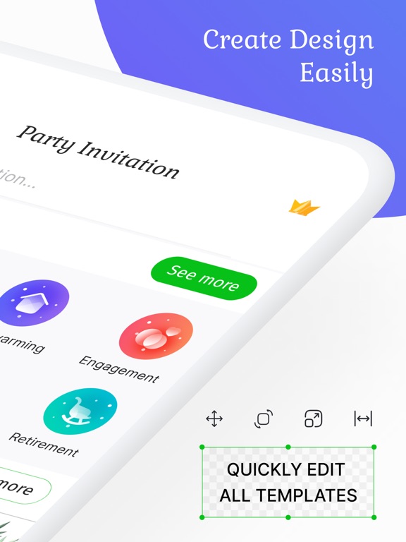 Screenshot #5 pour Party Invite Card Maker