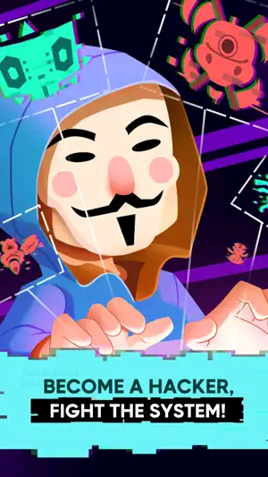 Hacking Hero: Hacker Clicker screenshot 1