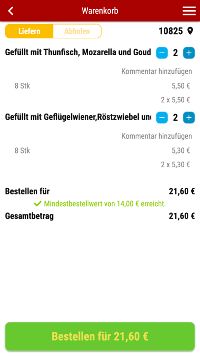 Columbus Croque Berlin Screenshot