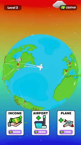 Game screenshot Clicker Airlines apk