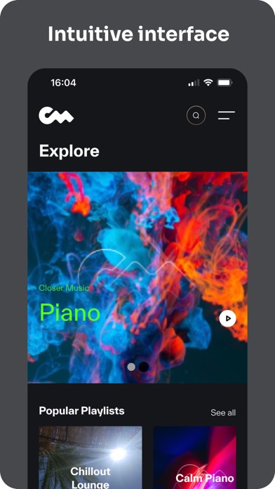 Closer Music Screenshot