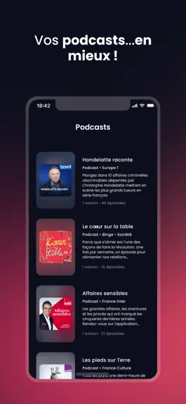Game screenshot Sybel - Vos podcasts favoris mod apk
