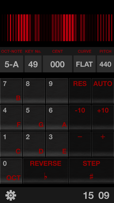 Piano Tuning Application PT-A1スクリーンショット