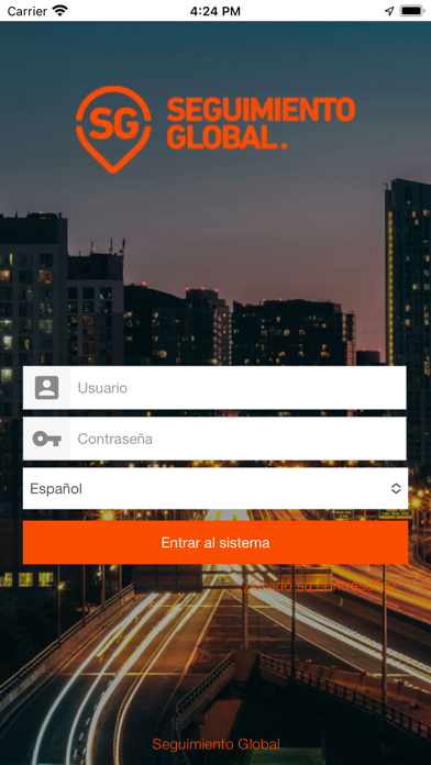 Seguimiento Global Screenshot