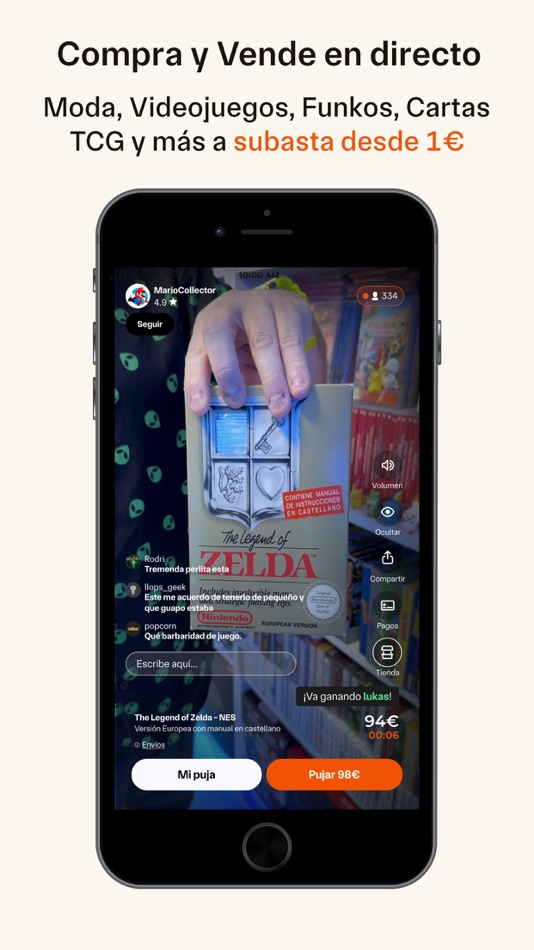 #1. Geek: compra en directo (iOS) 由: Gamesquare