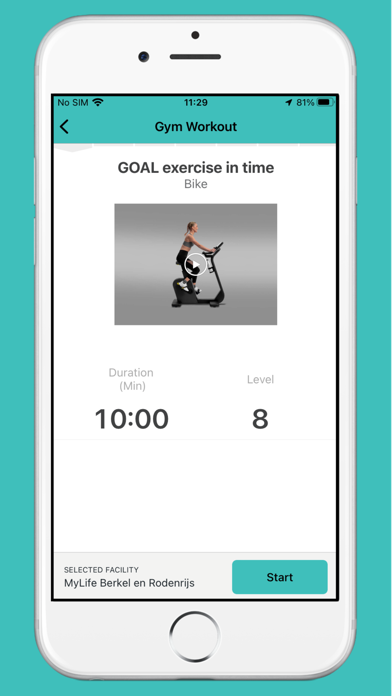 MyLife Fitness Screenshot
