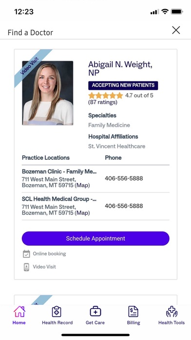 Intermountain Health UT/ID Screenshot