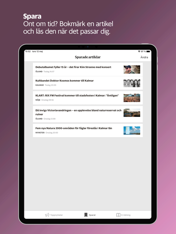 Screenshot #6 pour Kalmarposten