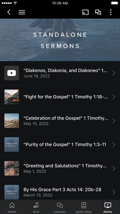 North End Baptist Screenshot