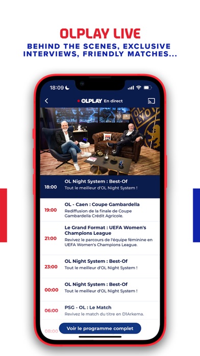 OLPLAY - Olympique Lyonnais Screenshot