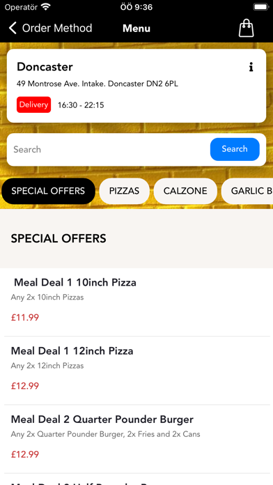 Rios Pizza - Doncaster Screenshot