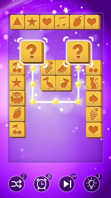Dalgona Candy Tile Onet Puzzle Screenshot