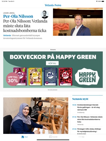 Vetlanda-Posten Nyhetsappのおすすめ画像1
