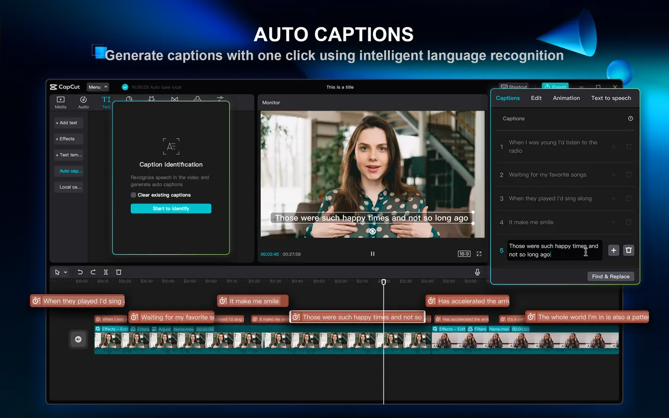 CapCut Mac screenshot 3