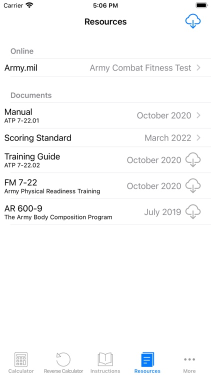 ACFT Calculator and Resources screenshot-3