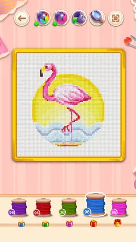 Game screenshot Craft Cross Stitch: Pixel Art mod apk
