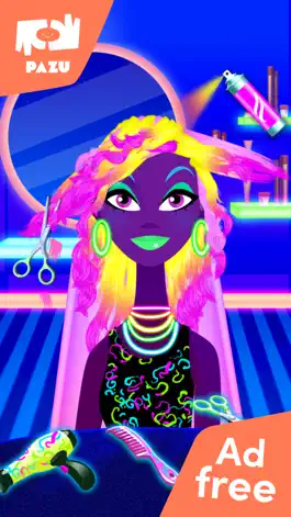 Game screenshot Girls Hair Salon Glow mod apk