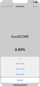 EuroSCORE II screenshot #6 for iPhone