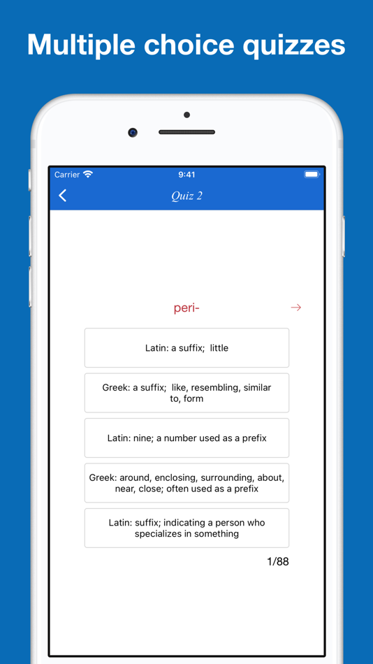 #7. English Prefixes & Suffixes (iOS) 由: Bui Hoai Trang