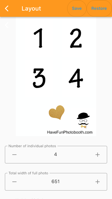 HaveFunPhotobooth Screenshot