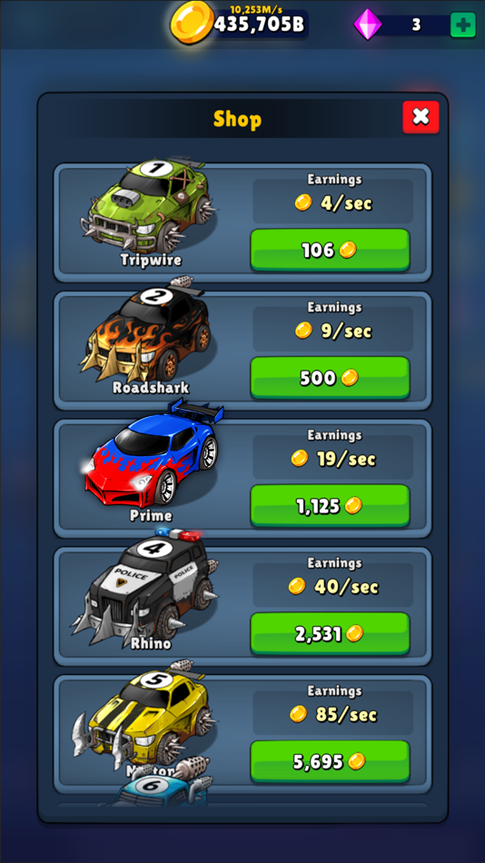#4. Merge Battle Car - Transform (iOS) 来自: NOXGAMES s.r.o.