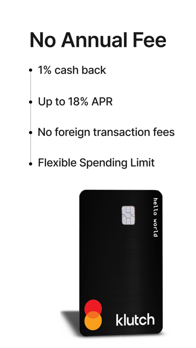 Klutch Card Screenshot