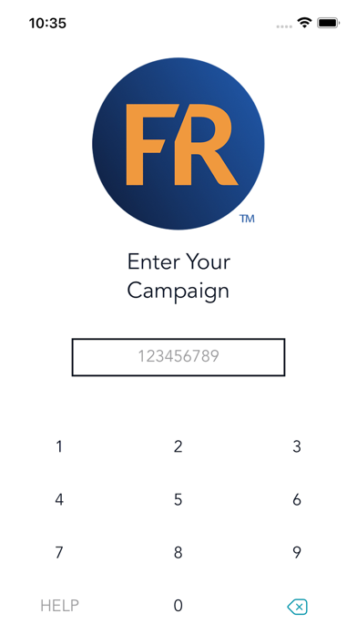 Front Rush Fundraising Screenshot
