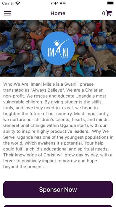 Imani Milele Children Screenshot