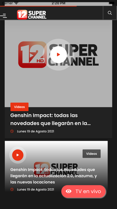 SuperChannel Screenshot