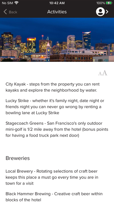 Hotel Via Screenshot