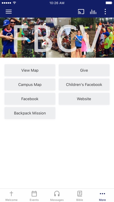 First Baptist Church Vidalia Screenshot
