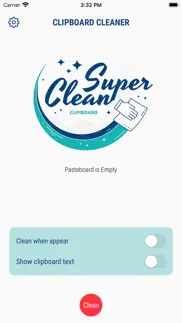 How to cancel & delete clipboard clean super 3