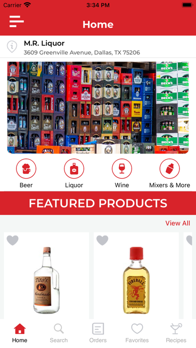 M.R. Liquor Screenshot