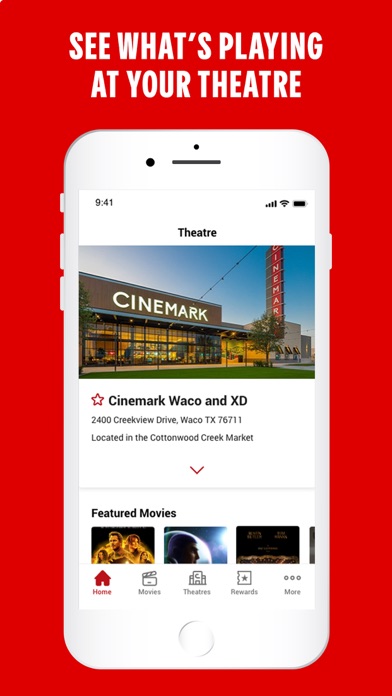 Cinemark Theatres Screenshot