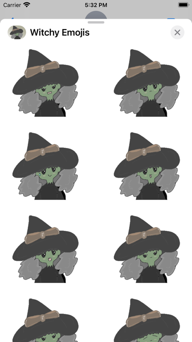 Witchy Emojis Screenshot