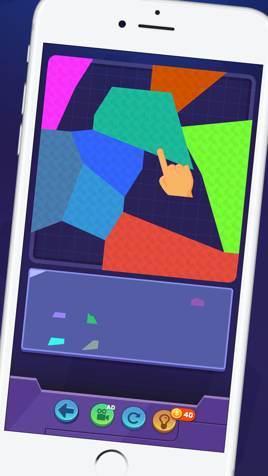#6. Tangram Polygon Puzzle (iOS) By: Cong Pham