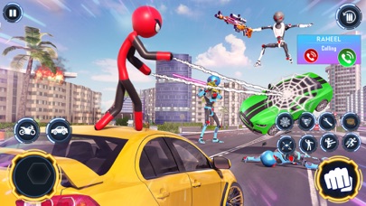 Superhero Games: Stickman Wars Screenshot