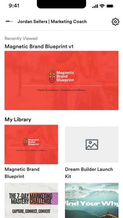 Screenshot 2 of Jordan Sellers App