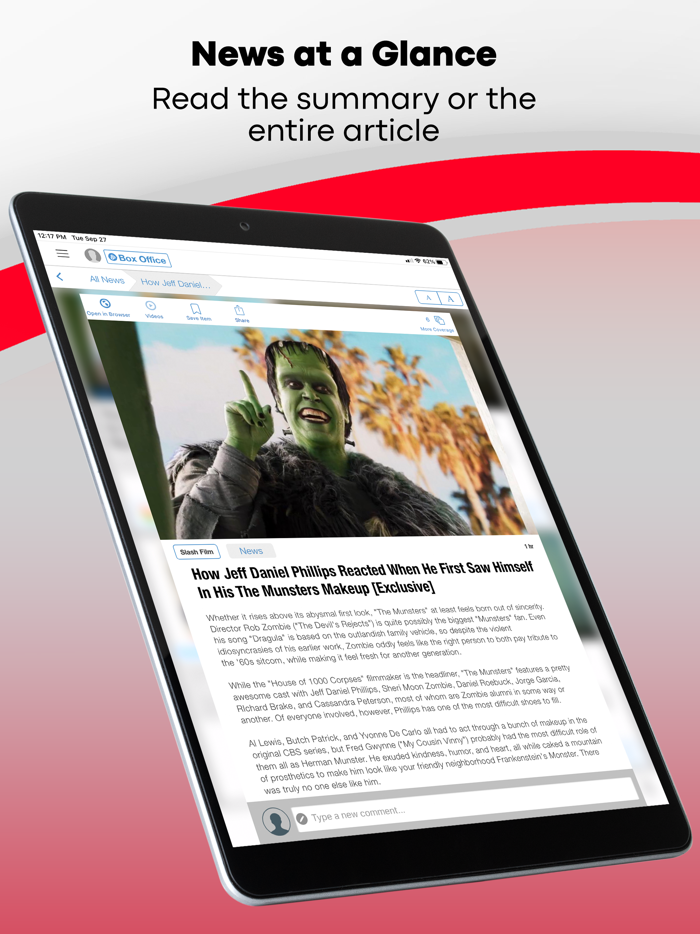 Movie and Box Office News