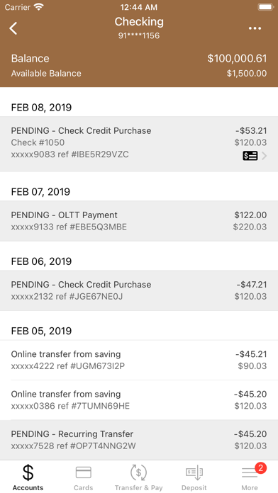 Great Plains Bank Mobile Screenshot