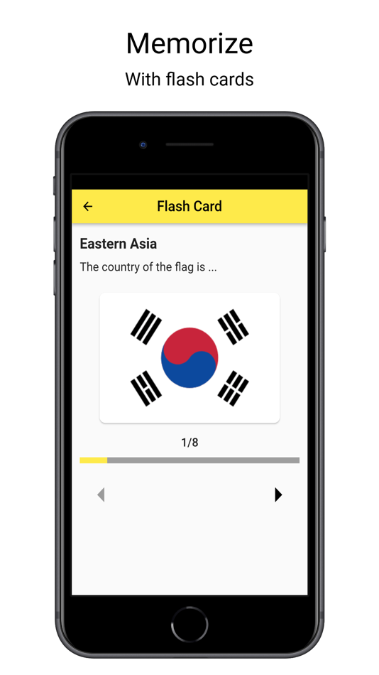 #2. Flag Card (iOS) 由: Min Aung Hein