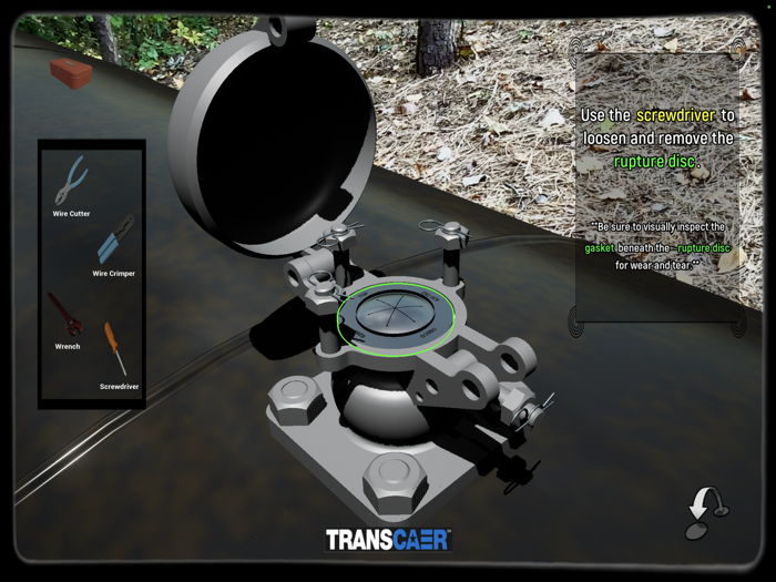 TRANSCAER AR Training