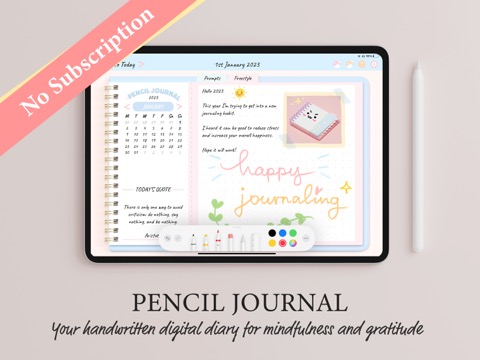 Pencil Journal - Digital Diaryのおすすめ画像1