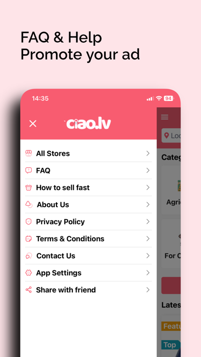 Ciao LV Screenshot
