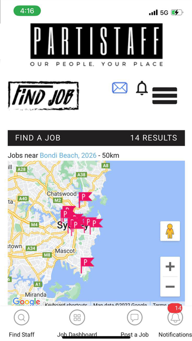 PartiStaff Screenshot