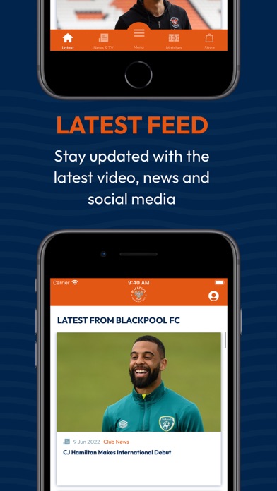 Blackpool FC Screenshot