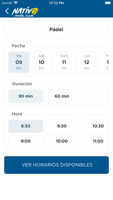 Nativo Padel Club Screenshot