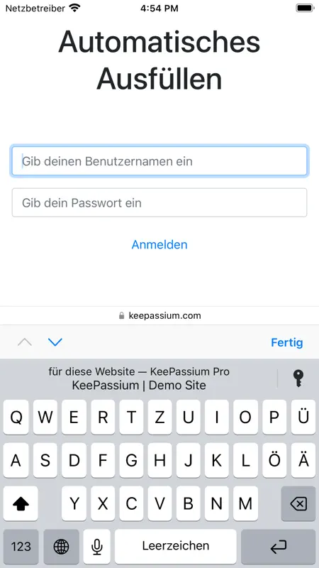 KeePassium Pro (KeePass) screenshot 1 of 9
