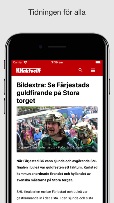 KHaktuellt Screenshot