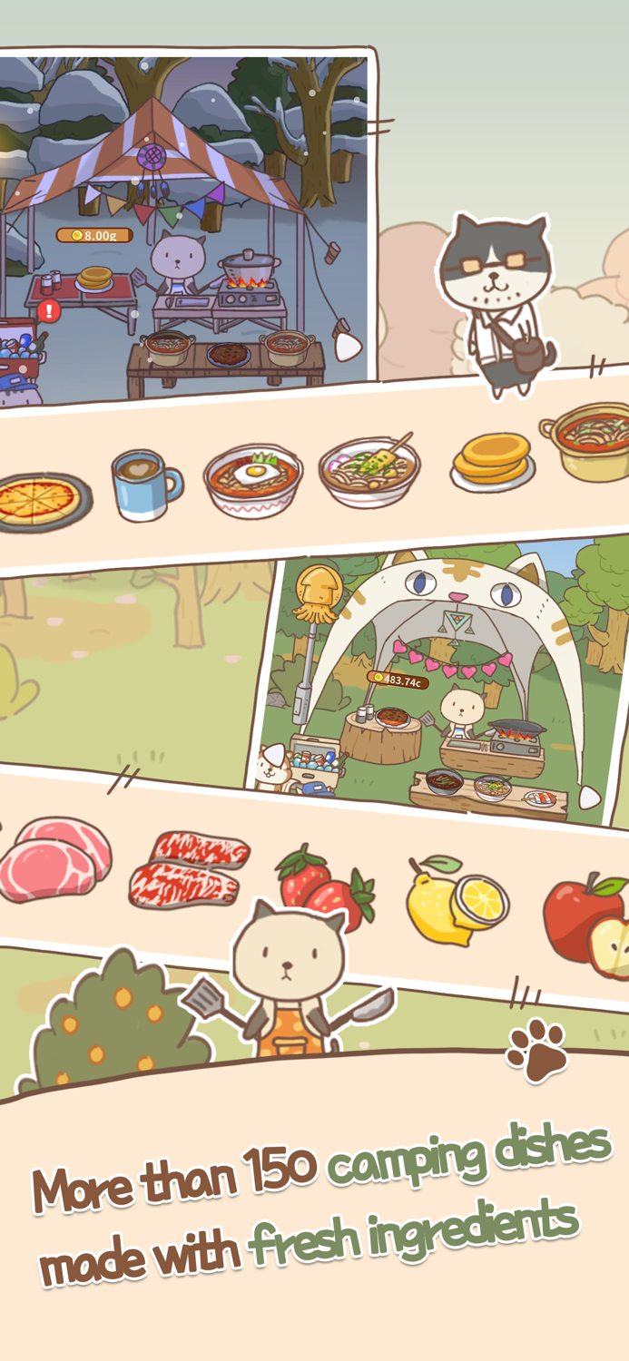 Animal Camping Idle Camp